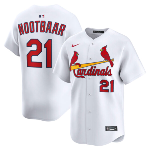 Lars Nootbaar St. Louis Cardinals Home Limited Jersey - White