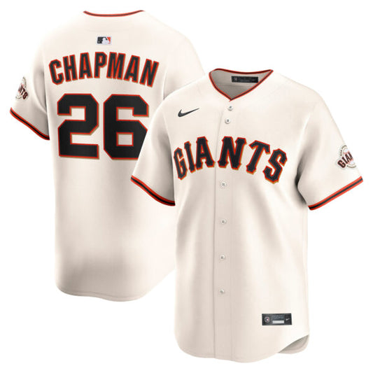 Matt Chapman San Francisco Giants Home Limited Jersey - Cream