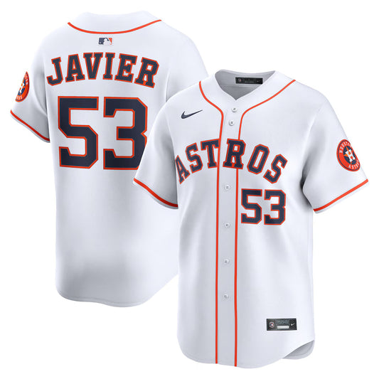 Cristian Javier Houston Astros Home Jersey - White