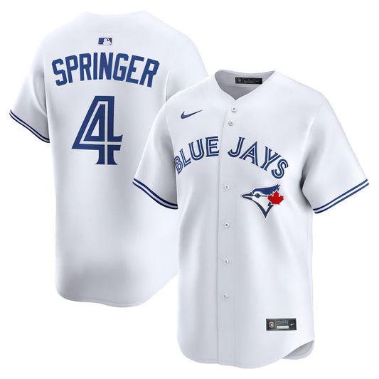 George Springer Toronto Blue Jays Home Jersey - White