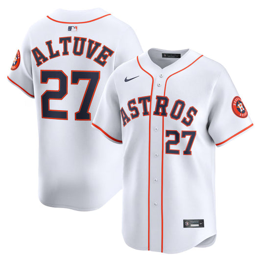 Jose Altuve Houston Astros Home Jersey - White