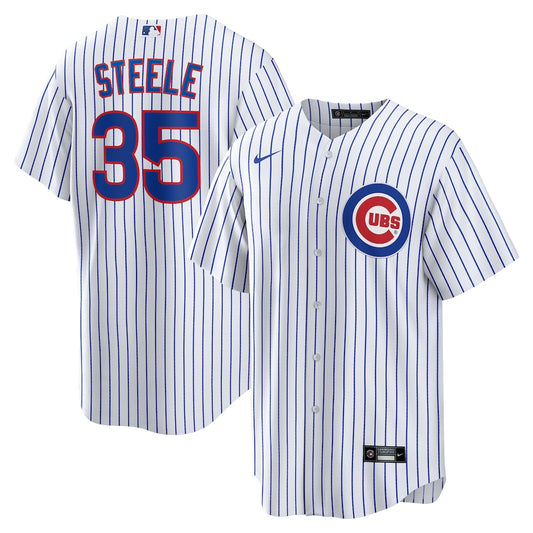 Justin Steele Chicago Cubs Home Jersey - White