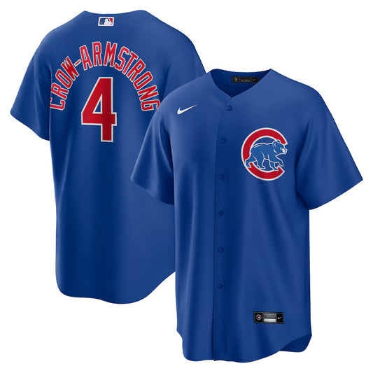 Pete Crow-Armstrong Chicago Cubs Alternate Jersey - Royal