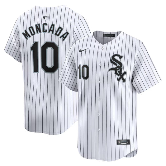 Yoan Moncada Chicago White Sox Home Jersey - White