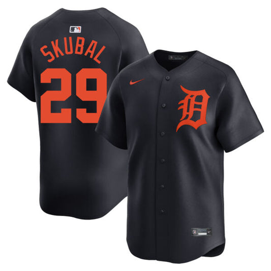 Tarik Skubal Detroit Tigers Alternate Limited Jersey - Navy