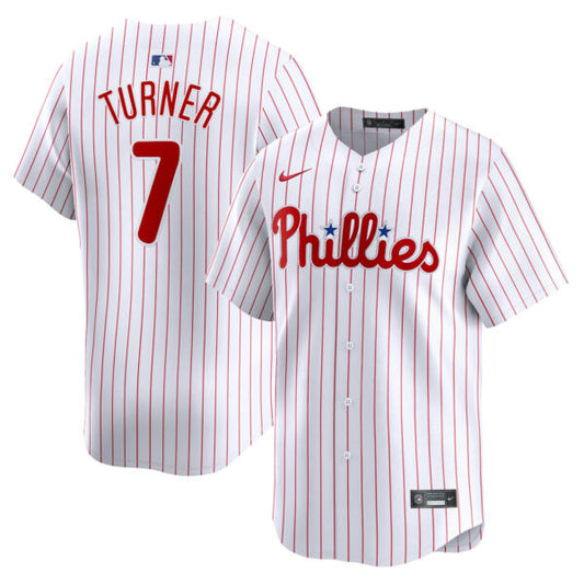 Trea Turner Philadelphia Phillies Home Limited Jersey - White