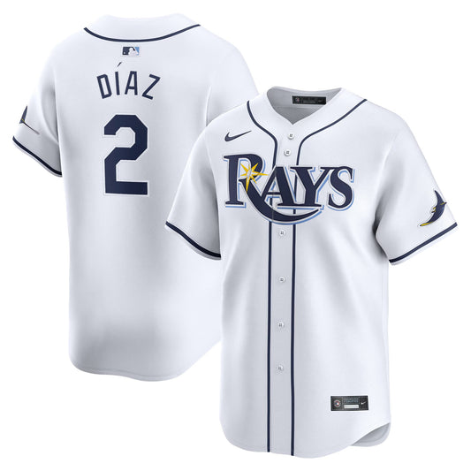 Yandy Diaz Tampa Bay Rays Home Jersey - White